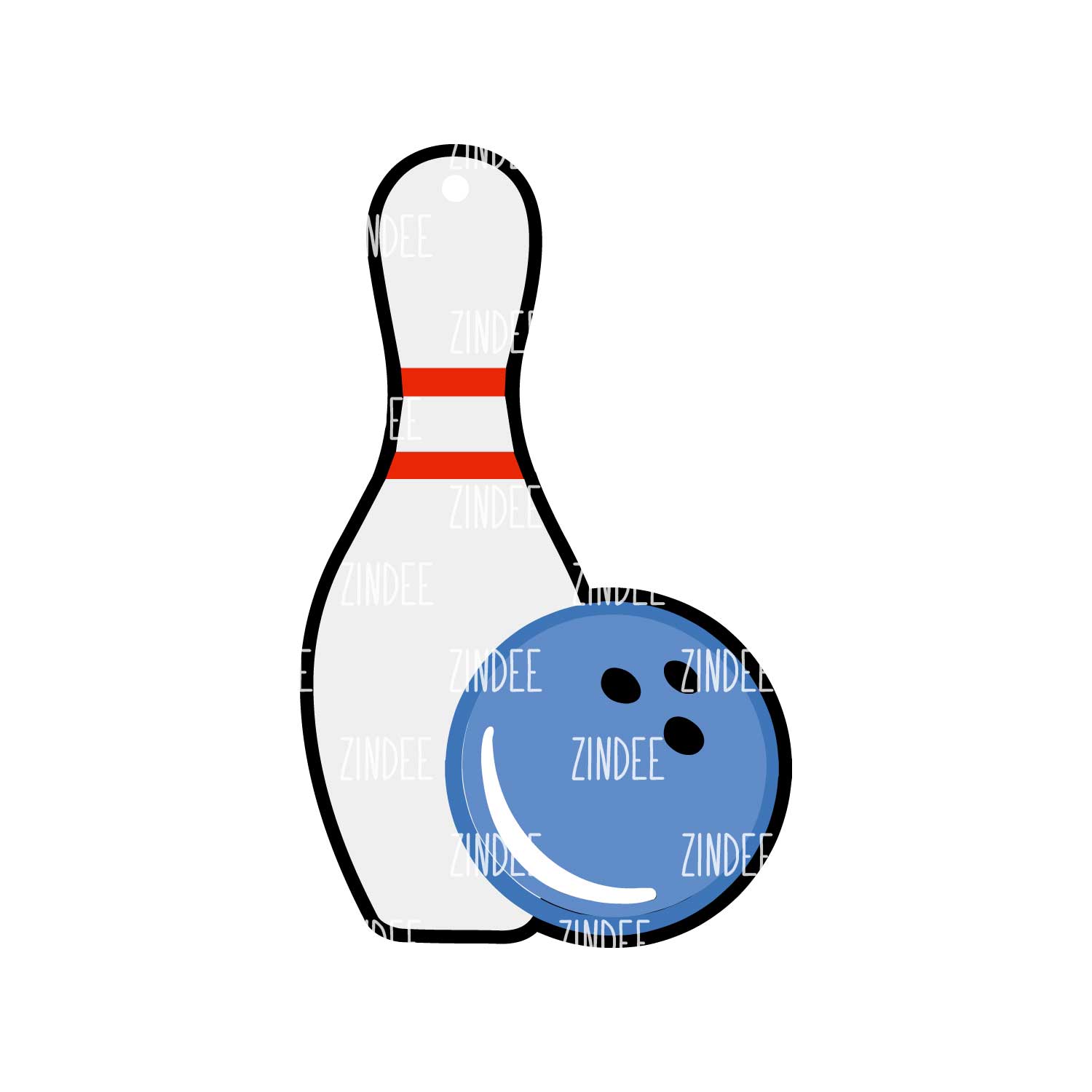 Bowling Pin and Ball (all sizes) – Zindee.com