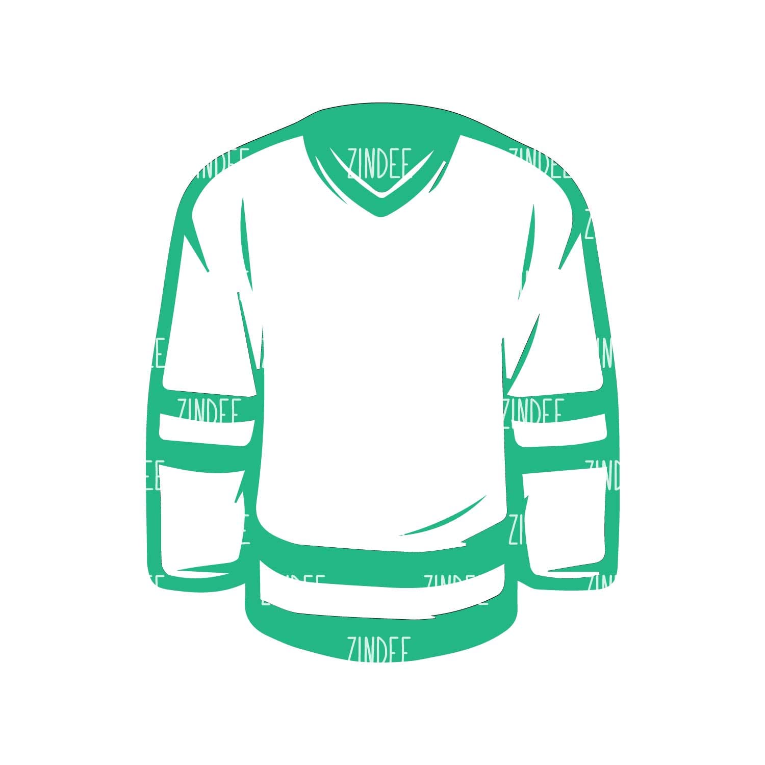 Hockey Jersey acrylic blank (3 inch) –