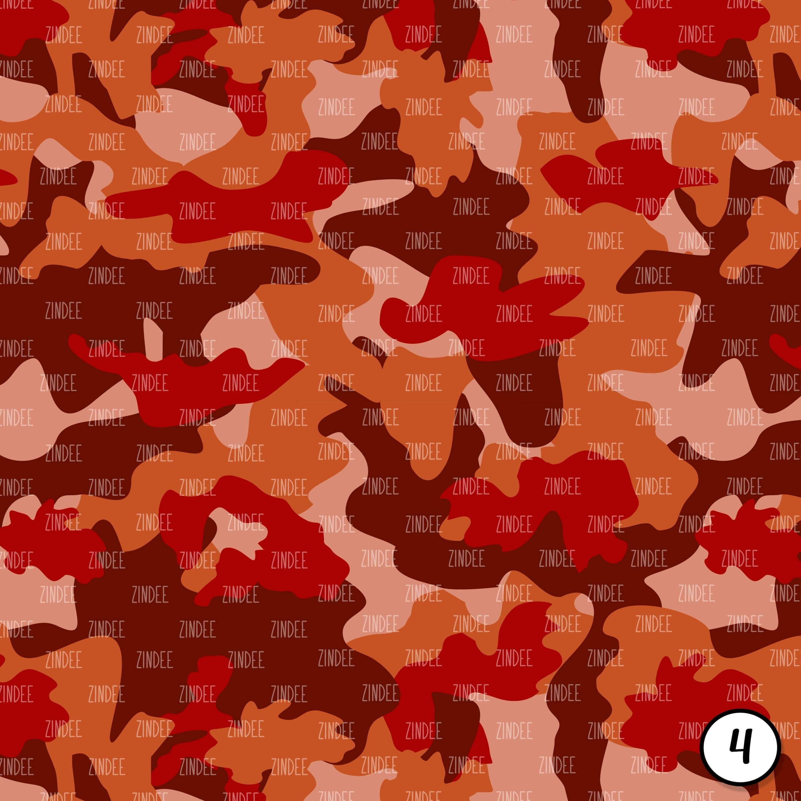 Red Black Gray Sexy Camouflage – Pattern Crew