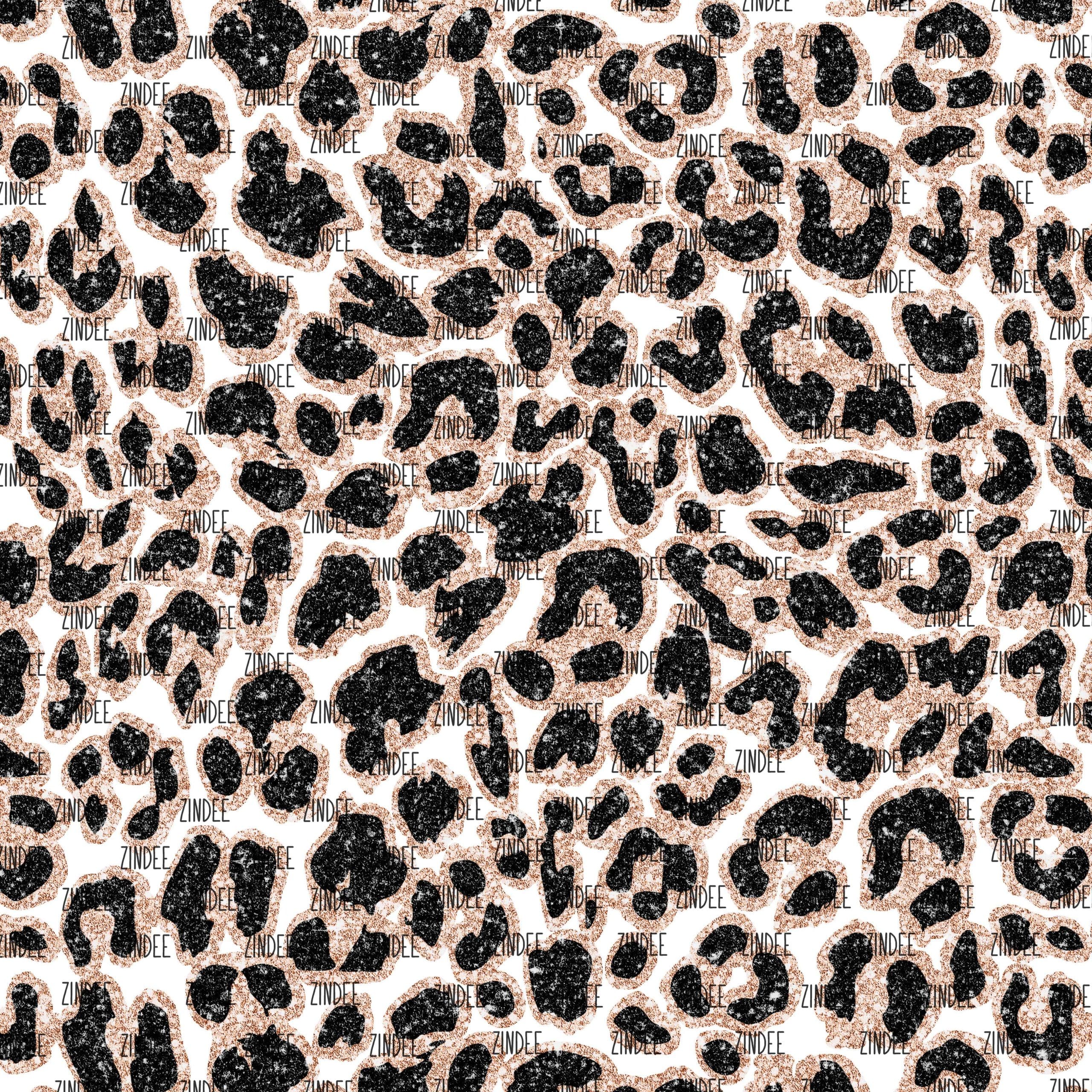Glitter Leopard Vector Images (96)